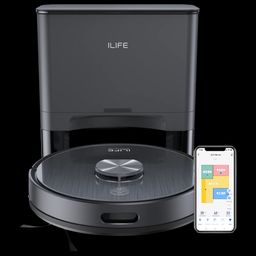 ILIFE T20s Pro Robotic Vacuum Cleaner & Mop with Advanced LiDAR Navigation (5200 mAh Battery, Space Gray)-image-84