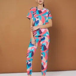 Geometric Print Women Track Suit-image-98