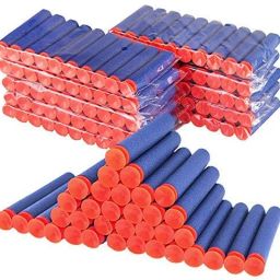 inditradition Suction Bullet Foam Darts for Toy Blaster Guns Blue Soft Tip Dart image 3
