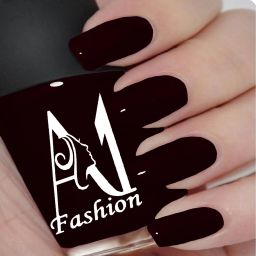 New Pastel HD Shine Color BLACK Nail Polish BLACK-image-64
