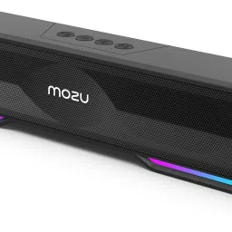 Mozu Bassmore S1 |RGB|TWS Function|1.5M Aux Cable| 16 W Bluetooth Soundbar-image-5