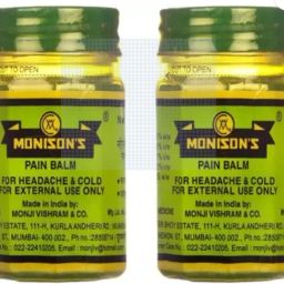 Monisons Pain Relief Balm (PK OF 2)– Ayurvedic Solution for Pain & Cold Relief Balm-13