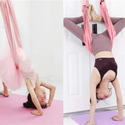 Waist Back Leg Stretch Strap, Back Bend Split Inversion Strap for Fitness Polyester Yoga Strap-image-7