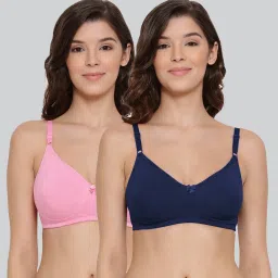 Pack of 2 Women Full Coverage Non Padded Bra-19