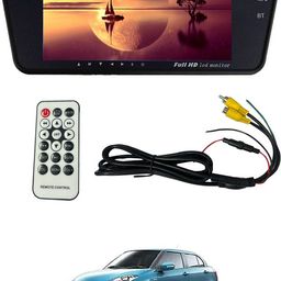 maties 7Inch Rearview Monitor Mirror with BT,Touch Button 212 Black LCD-picture-41
