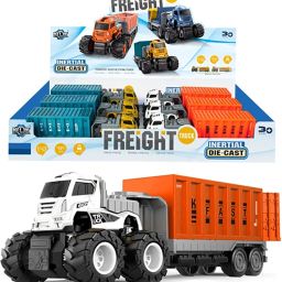 Logistic Container Truck Transport Truck Toy for Kids 2 year and above-image-90
