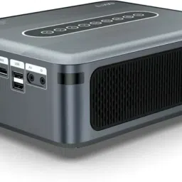 Prime Projector Newly XSeries X1 Projector |8500 Lumens, 4K Resolution, |WiFi |Android 9.0| Grey (8500 lm / 2 Speaker / Wireless / Remote Controller) Portable Projector image 2