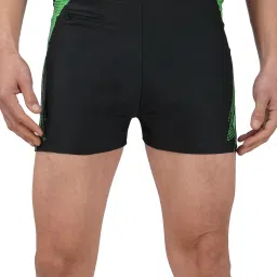 Athletic Swim Jammers Quick Dry Swimsuit for Men for Swimming Training Racing Printed Men Trunk Black Swimsuit-image-45