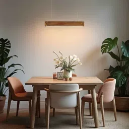 symplify Slimline 24 Brown Wooden LED Hanging Lamp-picture-17
