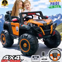 4x4 Big Size 2188 Dual Mode Driving Remote + Manual Drive Car For Kids Jeep Battery Operated Ride On-image-76