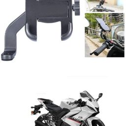 Mirror Fitting Metal Mobile Holder For Yamaha R15 V4 Bike Mobile Holder-27