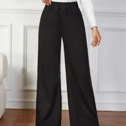 Women Boyfriend High Rise Black Jeans-image-109