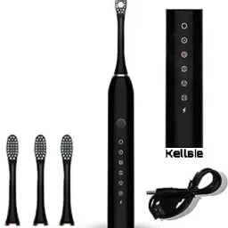 Kellsie USB Rechargeable Ultrasonic Tooth Brush Smart Timer IPX7 Waterproof Electric Toothbrush-image-99