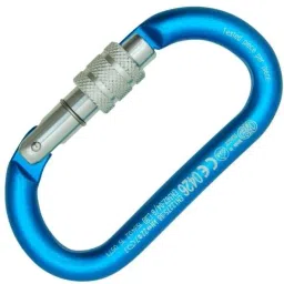 Oval Alu Classic Screw Carabiner - Aluminium Locking Carabiner-image-5