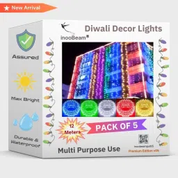 44 LEDs 12 m Multicolor Steady String Rice Lights-image-44