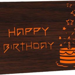 Happy Birthday Cake Sparkle Scrapbook Photo Album-28