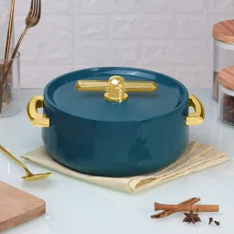 SELVEL Elegance Dark Green Insulated Thermoware Casserole-image-18