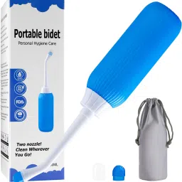 Portable bidet, Jet Spray for Toilet | Retractable, 2 angled Nozzles ND264 Manual Bidets-image-96