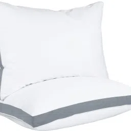 Microfibre Solid Sleeping Pillow Pack of 2-5