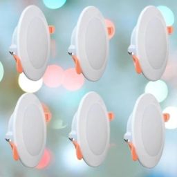 Maxa 10-Watts Round Led Panel Conceal Down Pack of 10 Recessed Ceiling Lamp-image-94