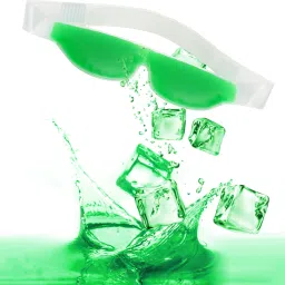 Reusable Hot & Cold Eye Gel Mask for Puffy Eyes, Dark Circles & Headache Relief-image-42
