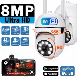 SIOVS CCTV WiFi 1080p Wireless PTZ Camera 24hour recording Night Vision TwoWay Audio Security Camera-18