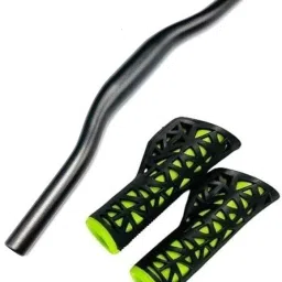 Cycle Handlebar Rod light Weight Bicycle Handlebar with Green Bicycle Handle Grip-4
