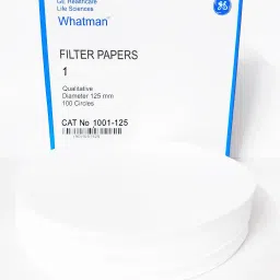 125 mm Filter Paper Grade-1 / Qualitative Round Sheets Pack of 100 Filter Paper-32