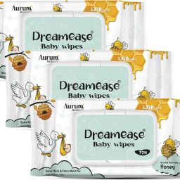 Soft & Nourishing Baby Wipes with Honey | Alcohol-Free & pH Balanced, (216 pcs)-image-5
