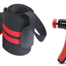 Fitness Combo of Wrist Band with Hand Gripper for Men & Women Fitness Accessory Kit Kit-image-41