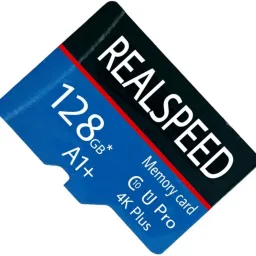 Realspeed microPlus U1 4K 128 GB MMC Micro Card Class 10 130 MB/sMemory Card-20