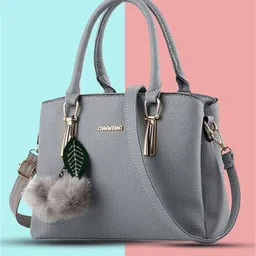 khatushyam collection Women Grey Hand-held Bag-picture-44