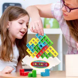 as traders Tetra Tower Stacking Balancing Toy Multicolor2 image 5