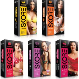 Dotted ( Banana, Cherry, Dots, Orange, Strawberry ) Condom-15