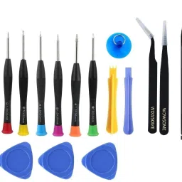 6 in 1 Professional Screwdriver Set with tweezers and openers Mobile Repairing and Opening Tools Kit Precision Screwdriver Set-15