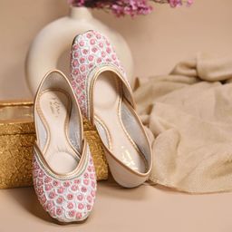 jm looks Women Bellies Jutti for Women Flat sandal Mojari Punjabi Jutti Bellies For Women-picture-4