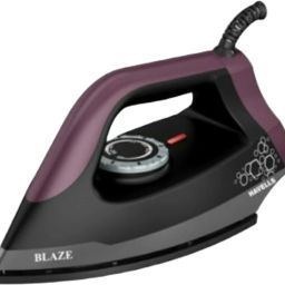 BLAZE HEAVY WEIGHT FLAT-TYPE HEATINGH ELEMENT , AERODYNAMIC DESIGN 1250 W Dry Iron-34