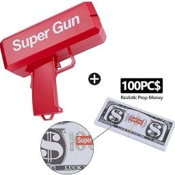 Supreme Cash Gun Red 001 Money Gun-10