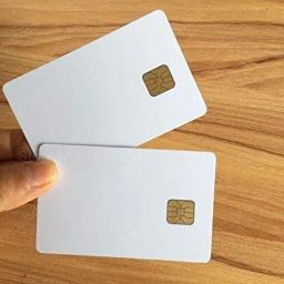 Salty PVC CHIP 4428 Contact IC Card for for Inkjet Printers Pack of 50 White Ink Cartridge-3
