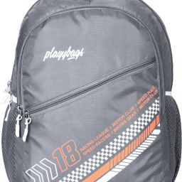 Medium 30 L Laptop Backpack PLAYYS SPEED RACER GREY-image-14