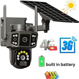 Bzrqx 1080P Full HD Solar 4G SIM Camera With Pan 355 Tilt 90 Motion Detection Outdoor Security Camera-image-34