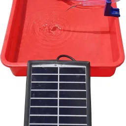 Solar Water Pump Working Model For School Demonstration, Science Project & Teaching Aid. with 6v 2 watts Solar Panel and High pressure Water Pump.-1