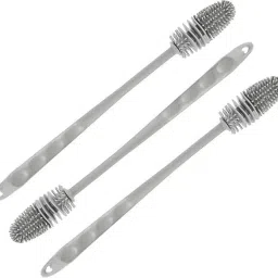 Silicone Water Bottle Cleaner|Brush with Long Handle|Reusable Cleaning Brush-image-1