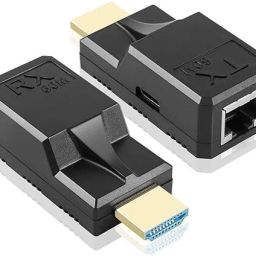 RuhZa 1080P HDMI to RJ45 Cable Extender Converter Wired Ethernet Lan Adapter compatible with Windows-image-53