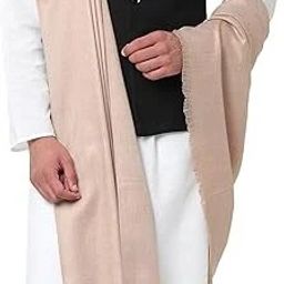 Kasmiri thead Wool Solid Men Shawl-image-49