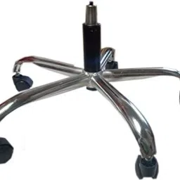 Steel chair base with black wheel and hydraulic Fixed Furniture Caster-image-49