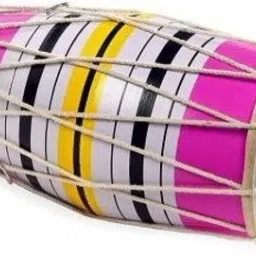 Talking Drums Baby Dholak Of 11" Size Rope & Rings Dholak909-02132 Rope & Rings Dholak-image-52