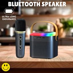 GUGGU Y1 (PORTABLE BLUETOOTH DESKTOP SPEAKER) With Singing Mic Upto & 6Hr PlaytimeW146 10 W Bluetooth Laptop/Desktop Speaker-image-89