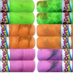 Fridge Net Bag for Vegetable & Fruit Storage Reusable Washable Multipurpose Organizer Printed Mesh Bag with Zip. Pack of 12 Grocery Bags-picture-12