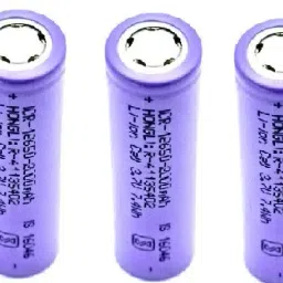 3.7 Volt Rechargeable Lithium Ion Cell,Long Lasting High Performance 2000 mAH | 18650 (Its not a AA and AAA Size) (Pack of 5),18X65 mm Size Battery-image-1